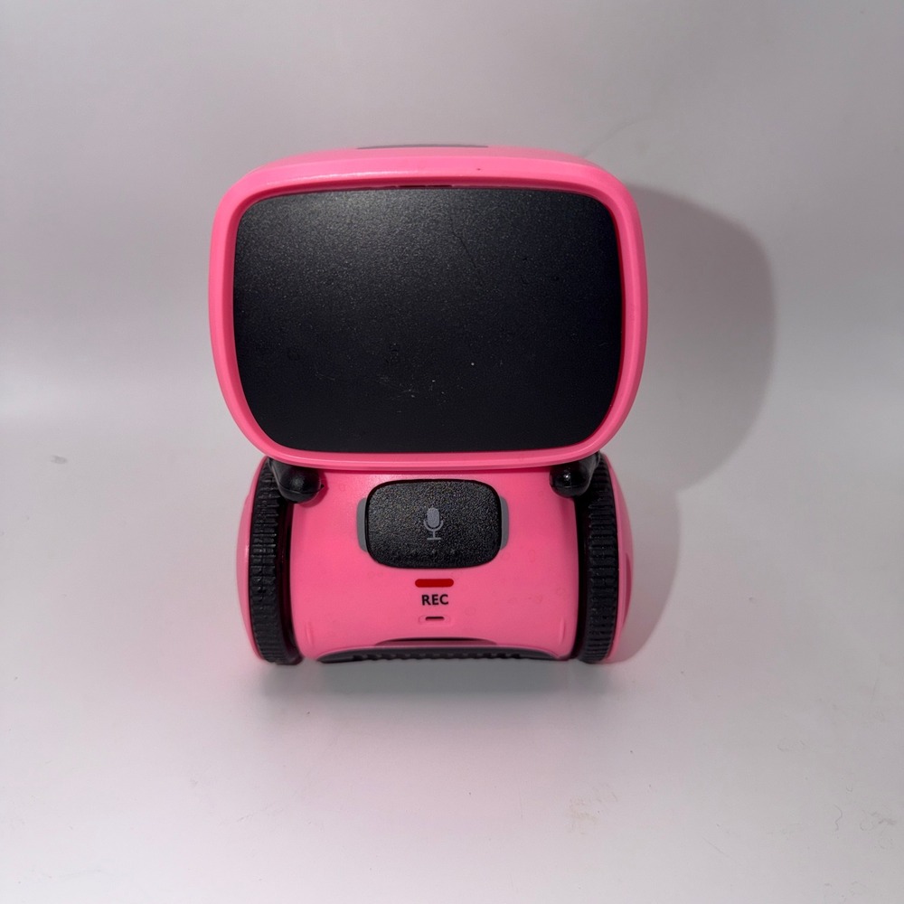 Contixo Kids Small Pink Robot-R1 Interactive Voice Recording Toy TESTED WORKING